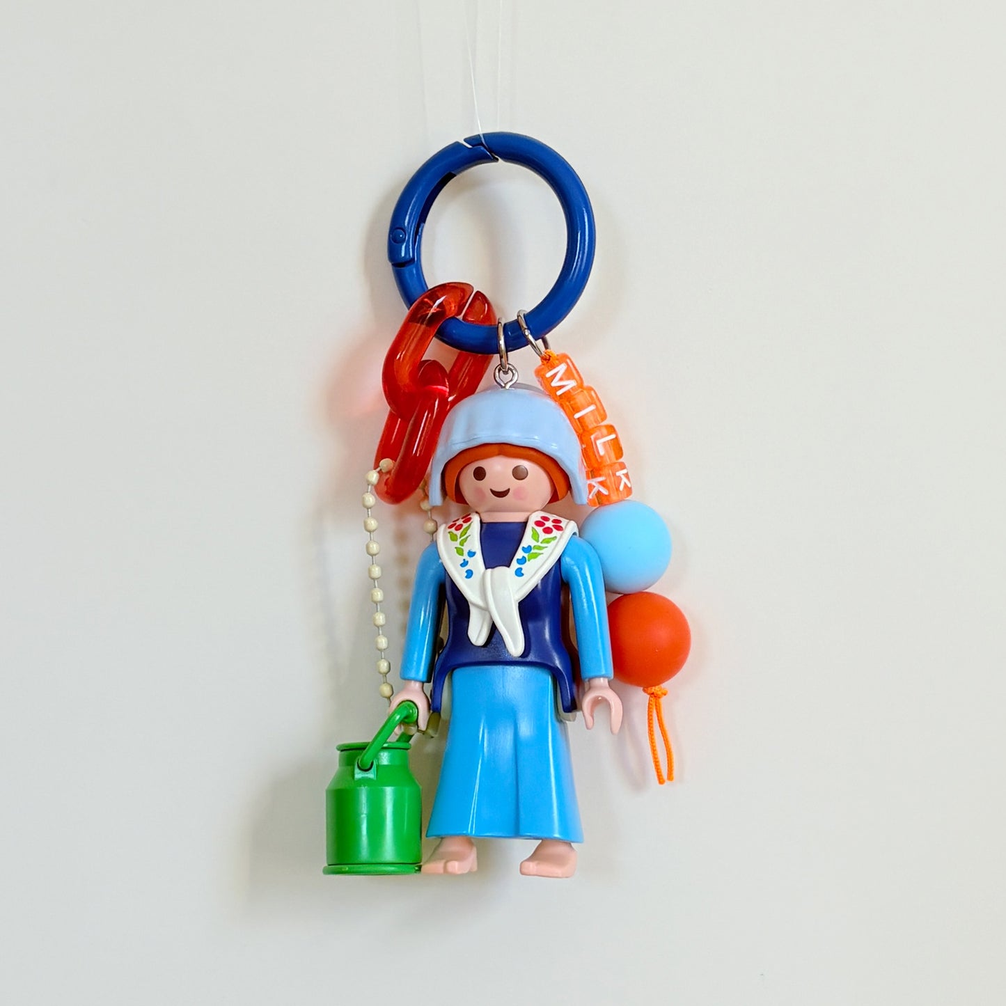 Vintage Lady_Milk_Keychain