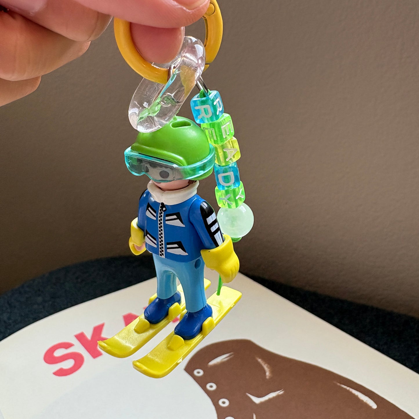 Ski Boy Keychain