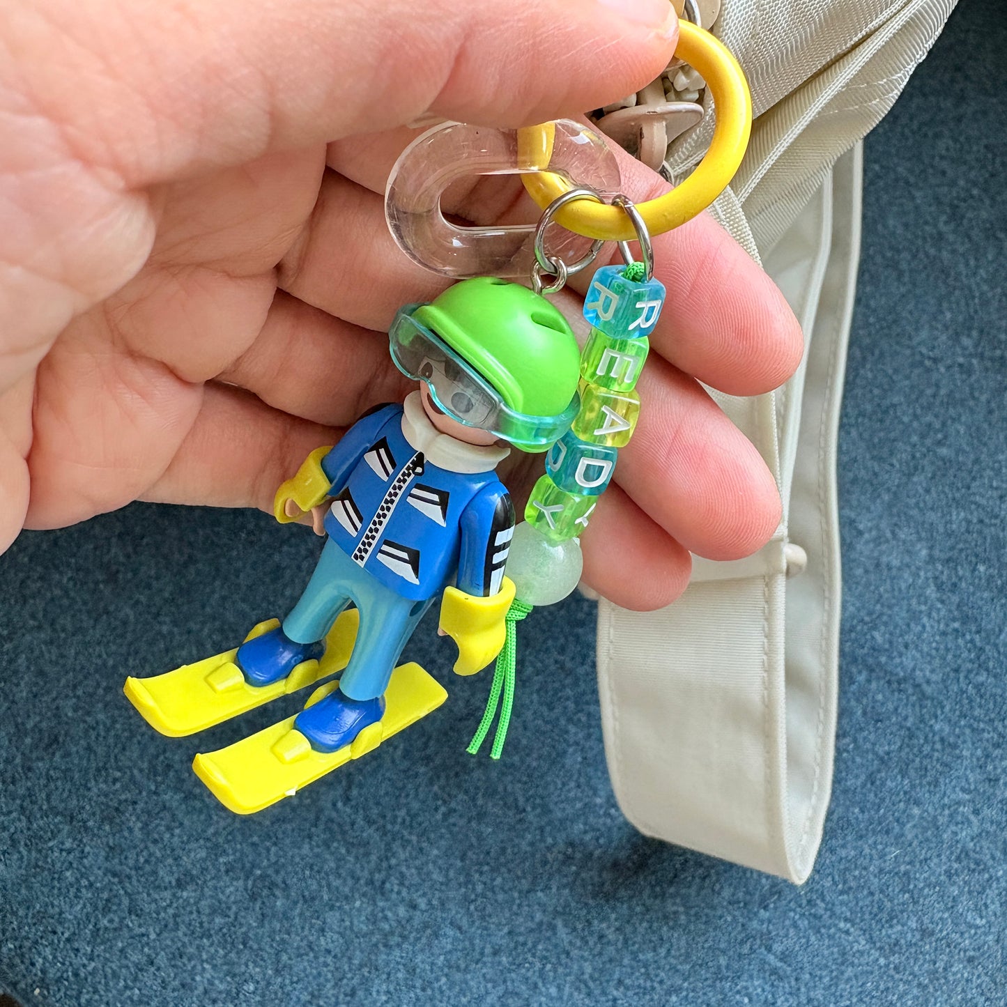 Ski Boy Keychain