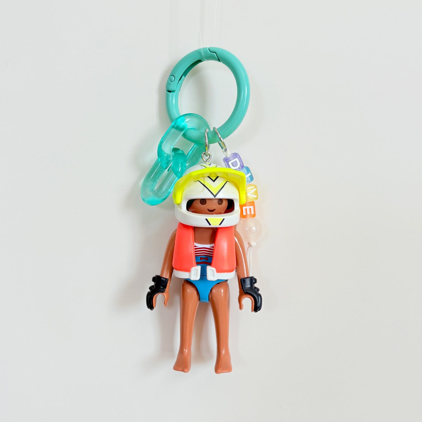 Dive Girl Keychain