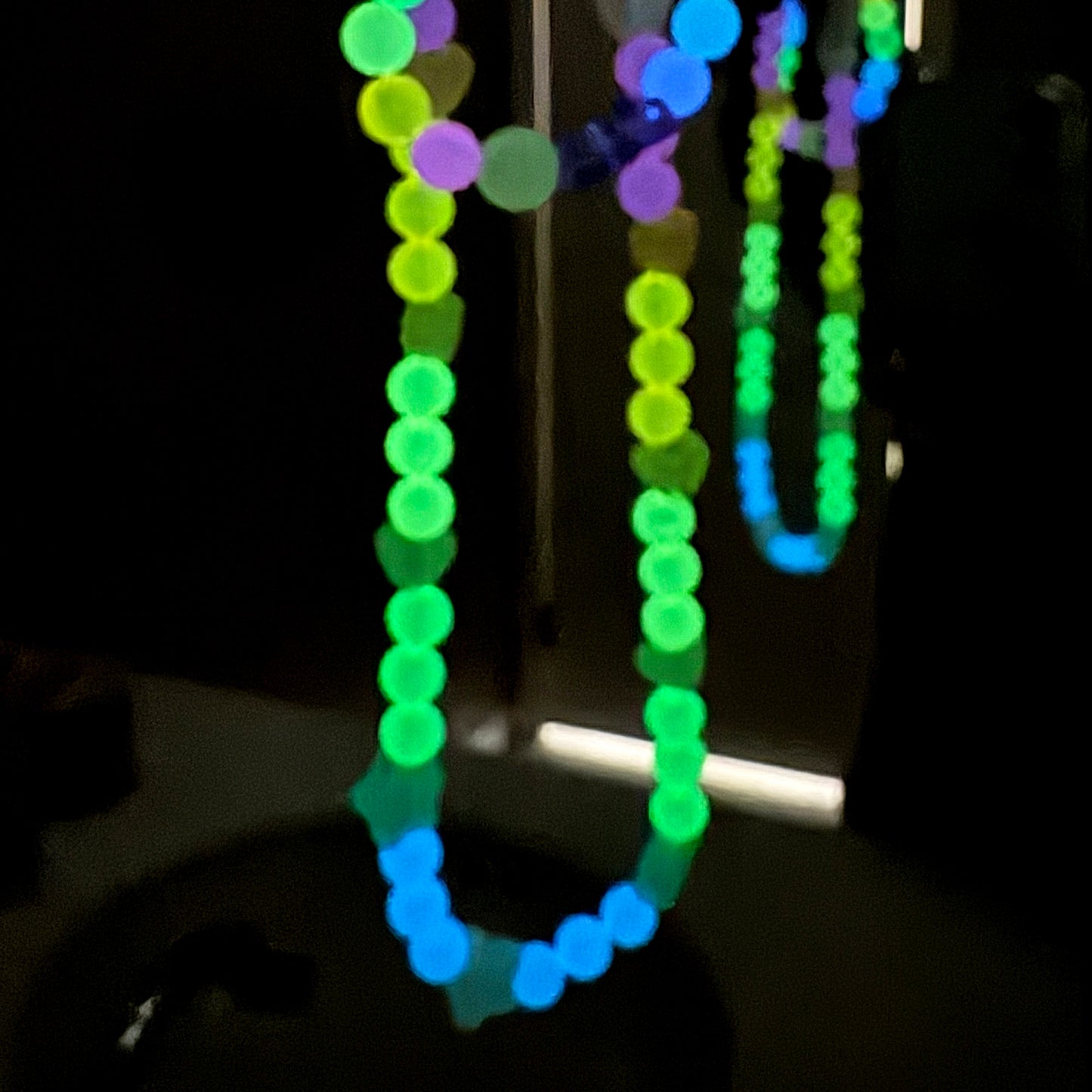 Kids Rainbow Glow Necklace