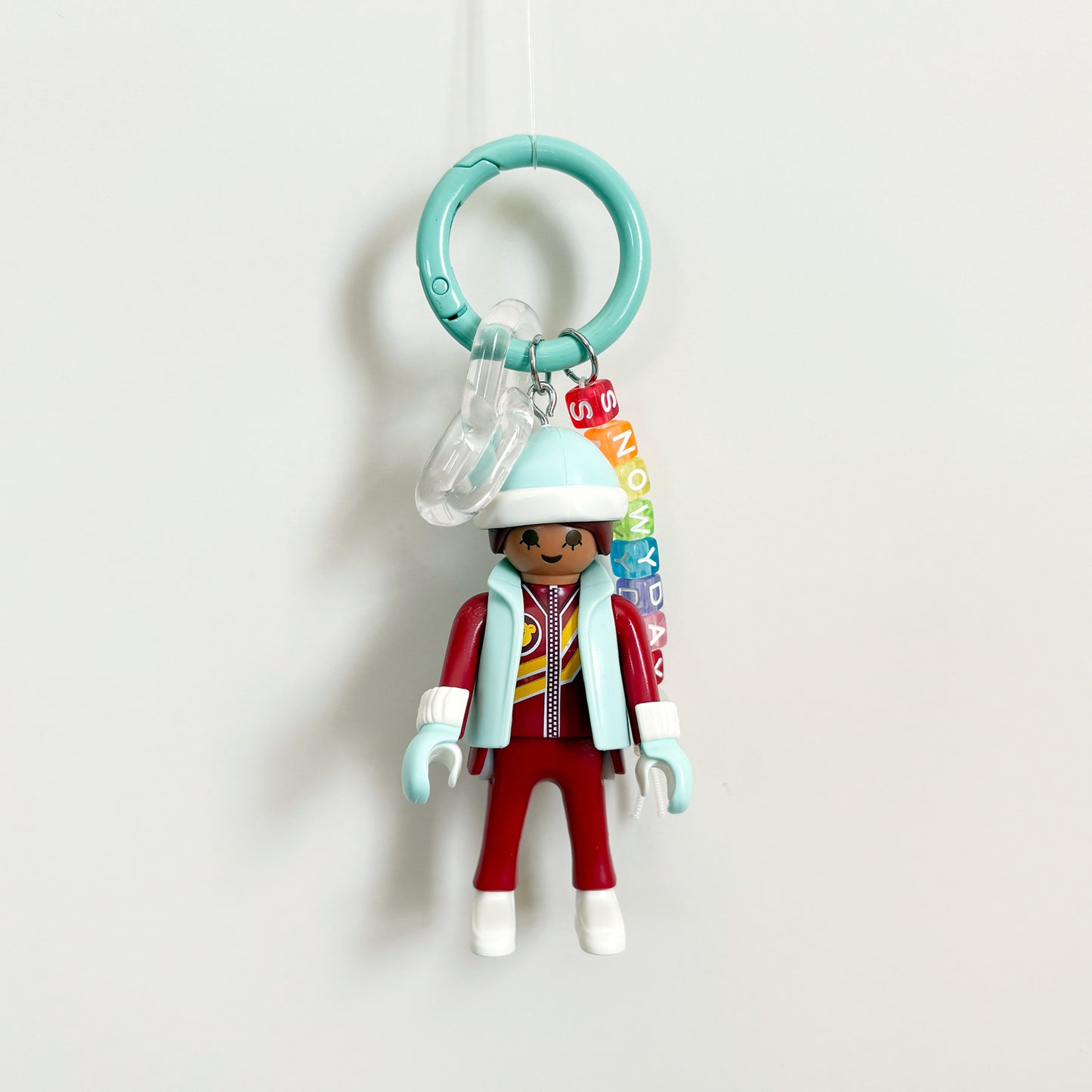 Ski Lady Keychain