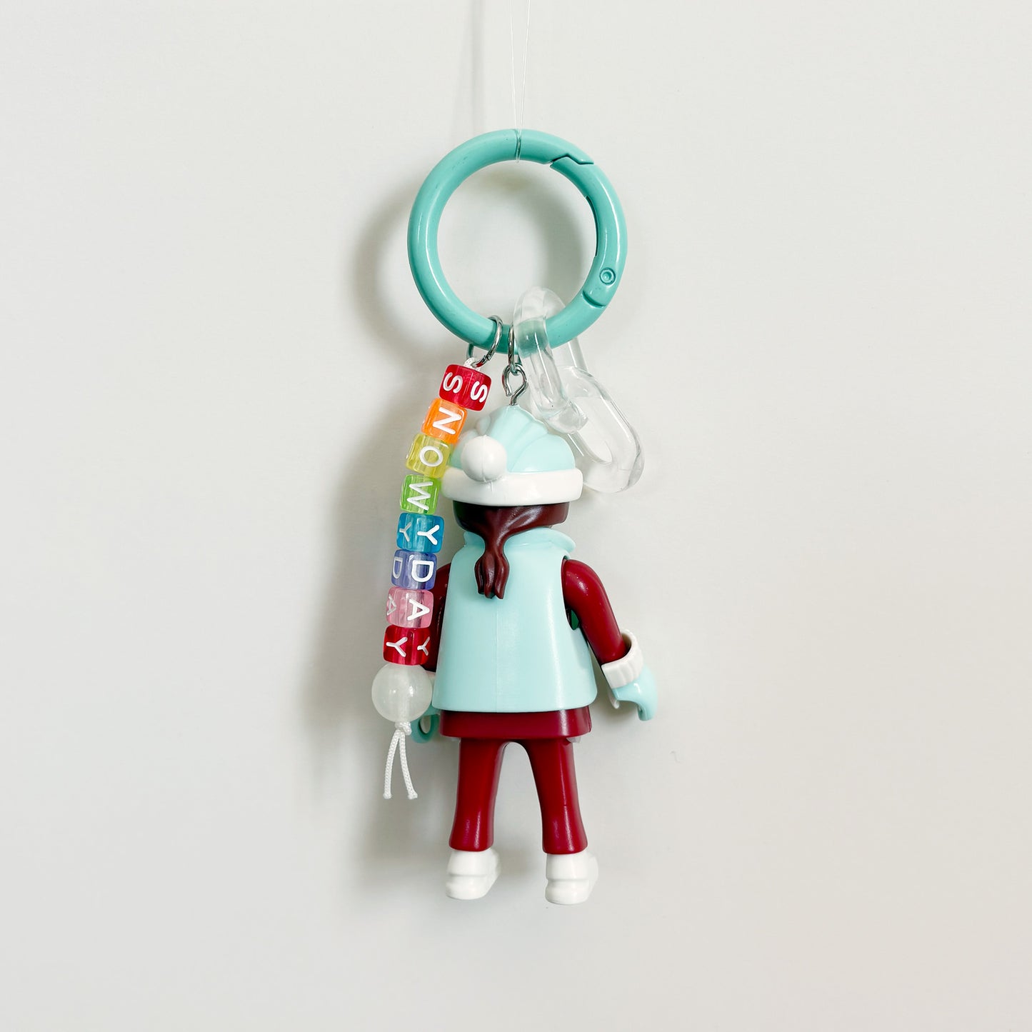 Ski Lady Keychain