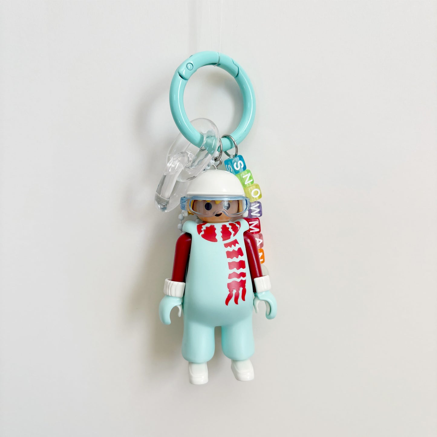 Ski Man Keychain