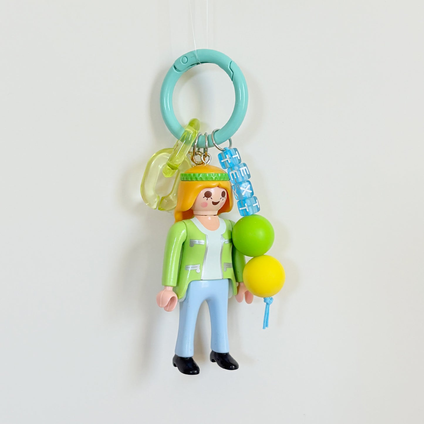 Vintage Lady_Hippie_Keychain