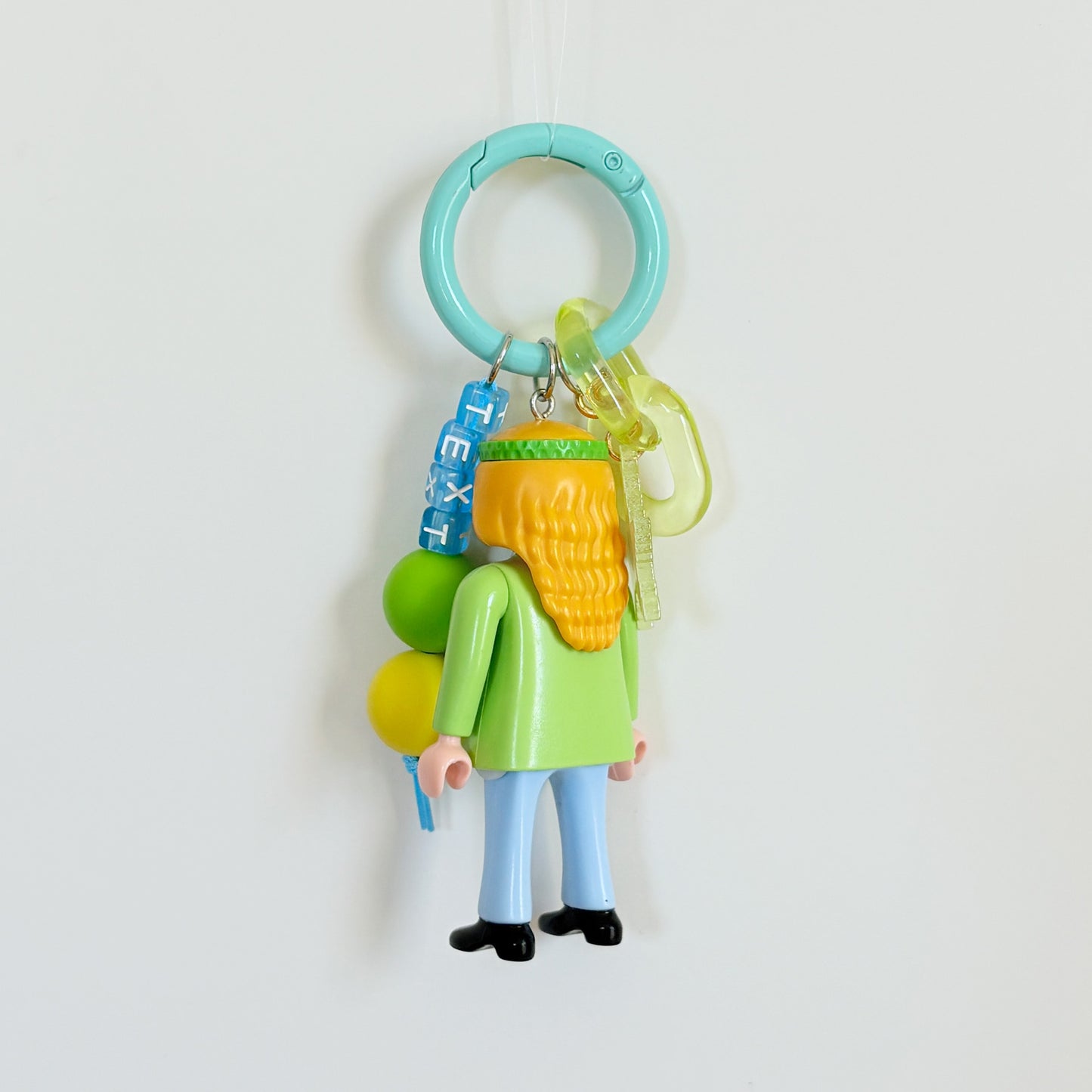 Vintage Lady_Hippie_Keychain