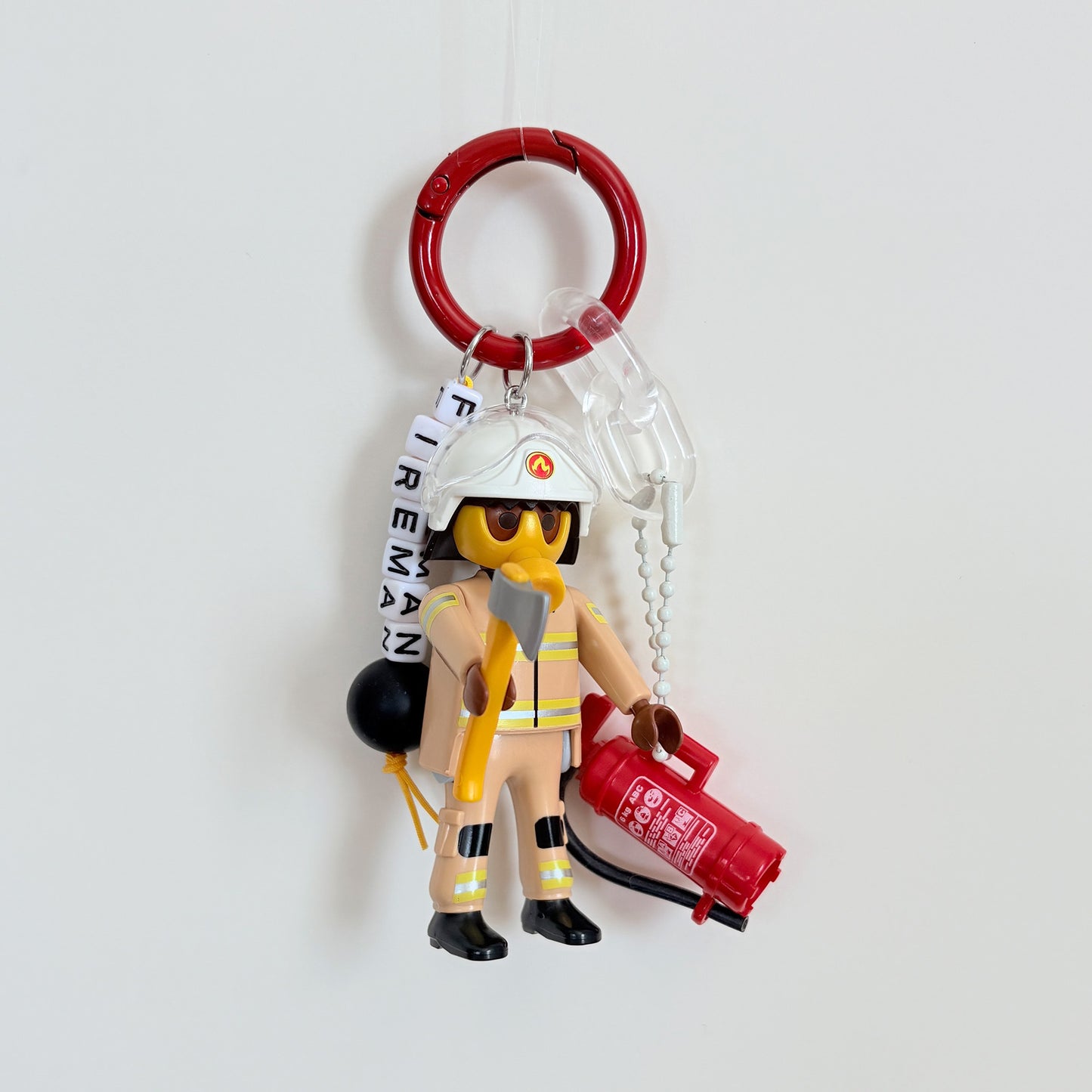 Fireman Keychain