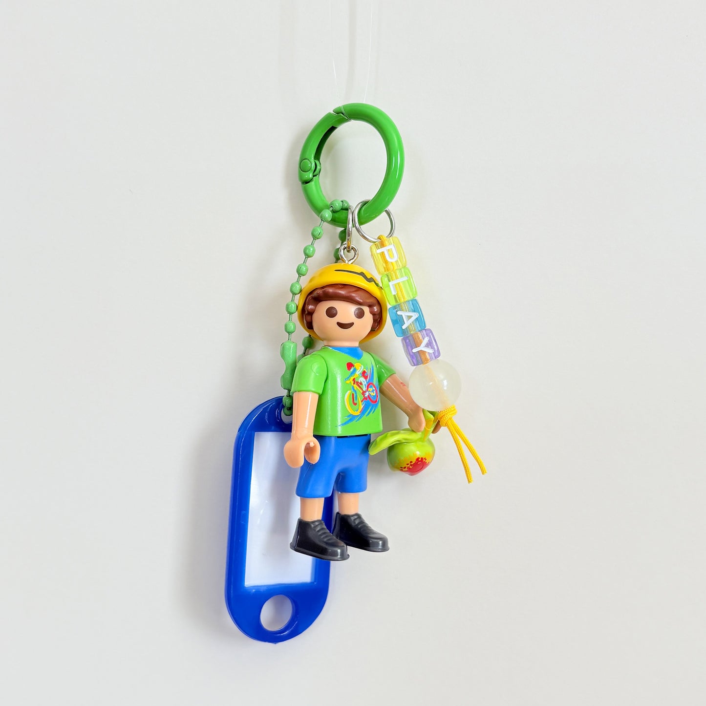 Bike Boy Keychain