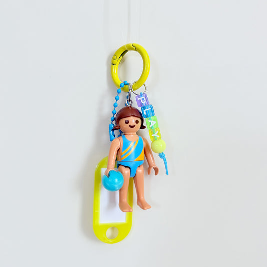 Gymnastic Girl Keychain