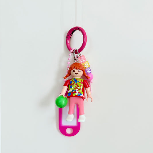 Joy Girl Keychain