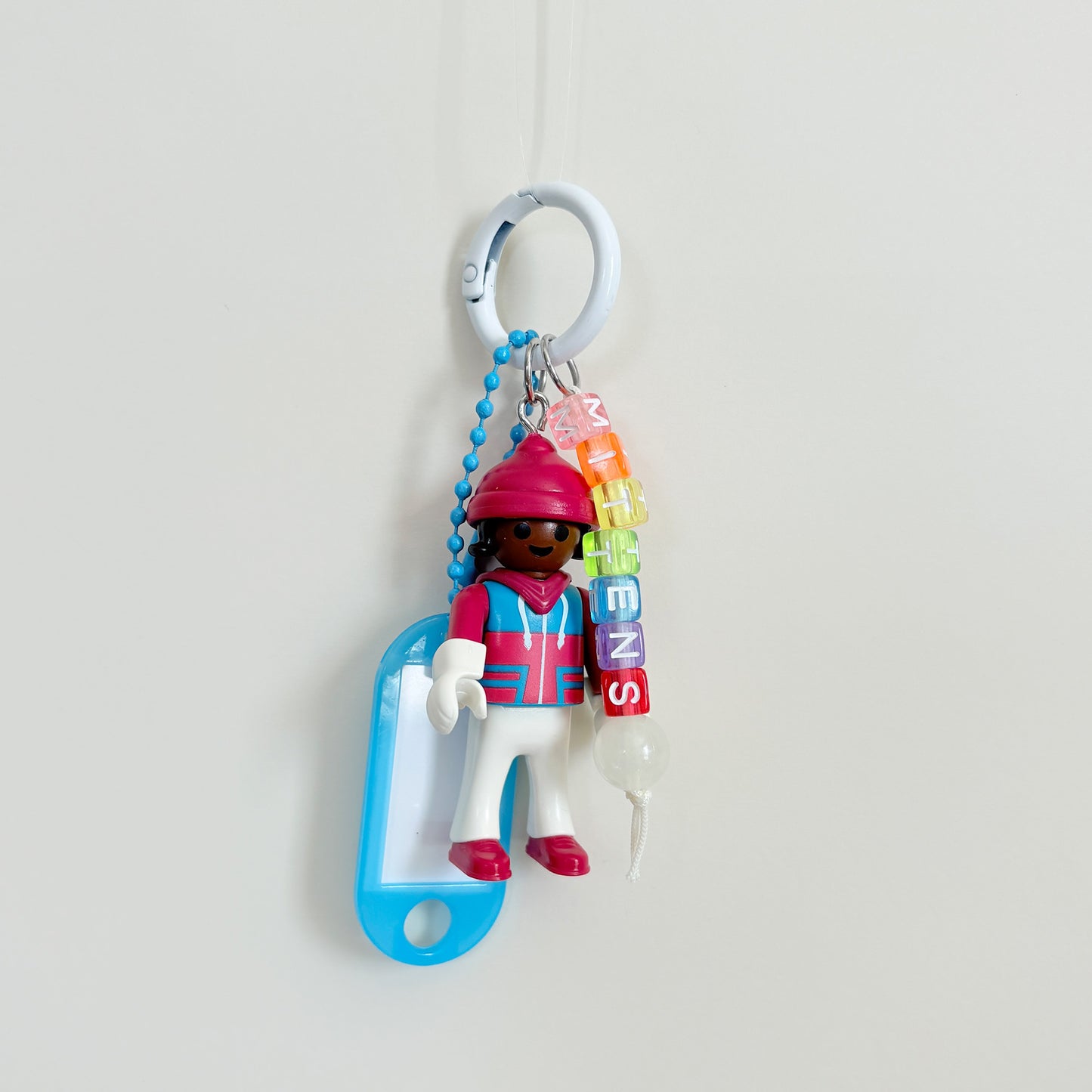 Mitten Girl Keychain