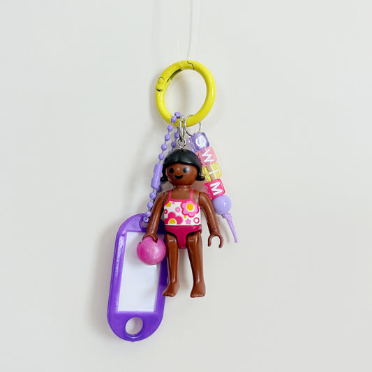 Swim Girl Keychain