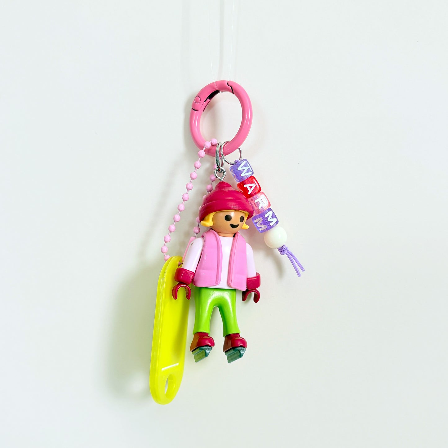 Warm Girl Keychain